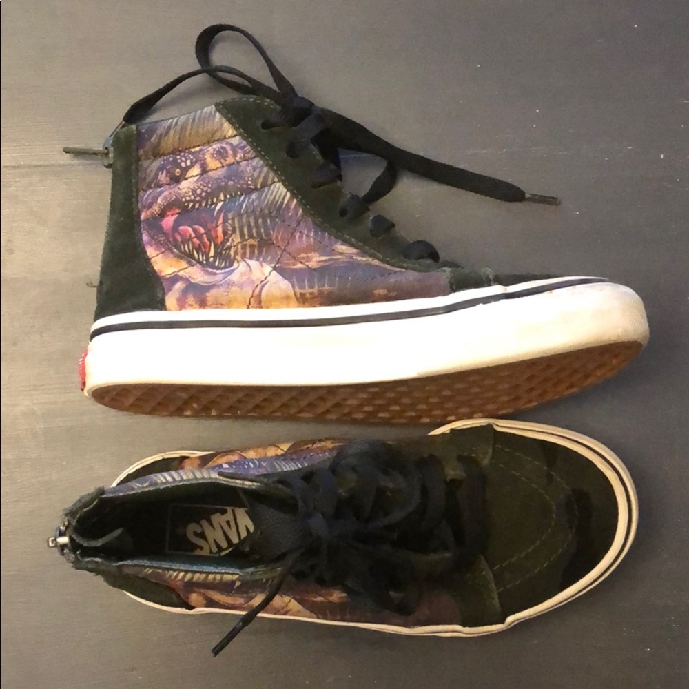 Boys vans high top sneakers